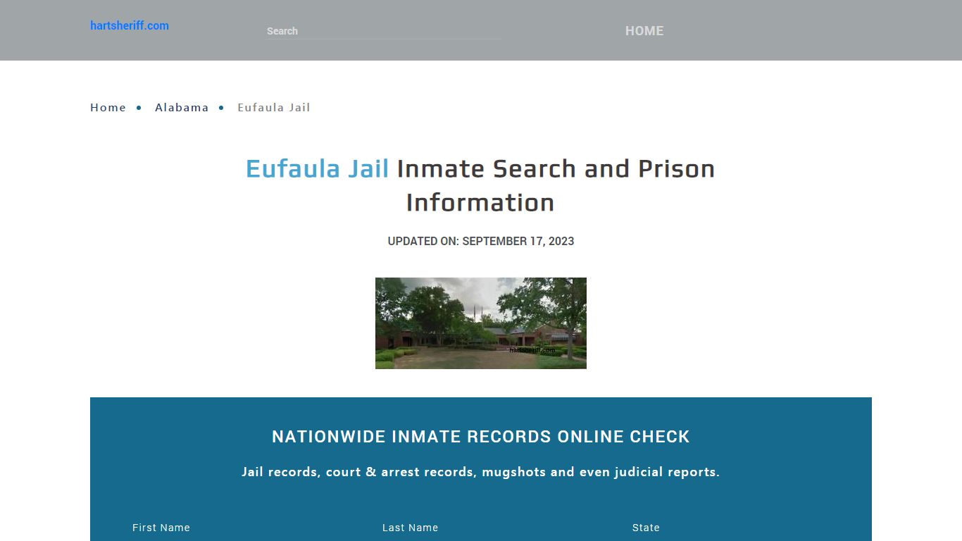 Eufaula Jail Inmate Search, Visitation, Phone no. & Mailing Information